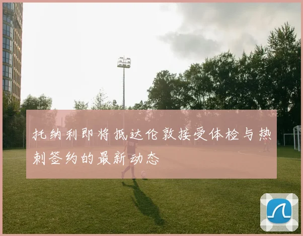 托纳利即将抵达伦敦接受体检与热刺签约的最新动态